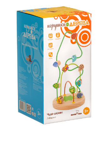 Развивающая игрушка Чудо-дерево, 15,5х15,0х28,5 см Игрушки из дерева (81043387)