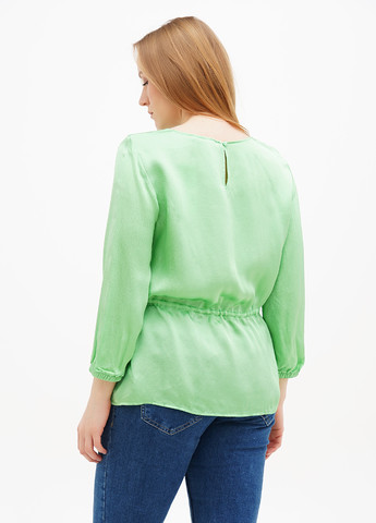 Зеленая демисезонная блуза Tom Tailor