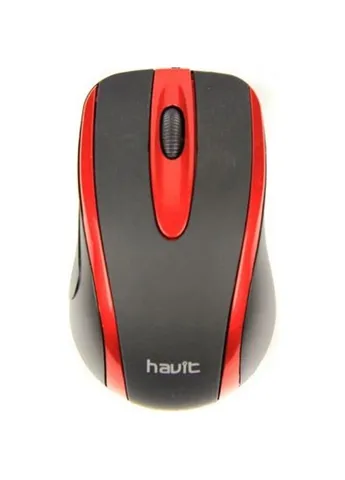 Мишка V-MS753 USB Black/Red (23939) Havit (253545821)