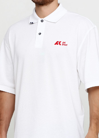Белая футболка-поло для мужчин Ashworth с логотипом