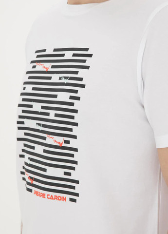Біла футболка Pierre Cardin