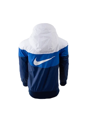 Синяя демисезонная ветровка b nsw wr jkt hd gx qs Nike