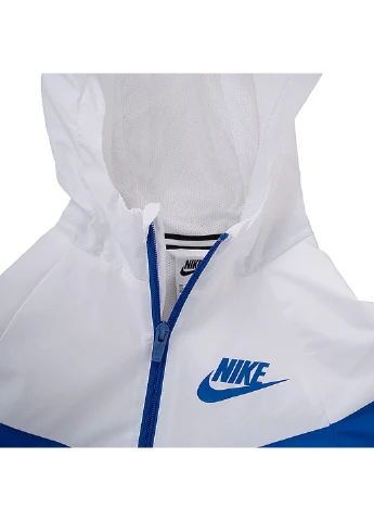 Синяя демисезонная ветровка b nsw wr jkt hd gx qs Nike