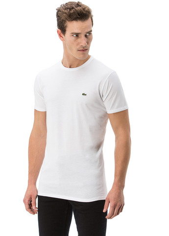 Белая футболка Lacoste