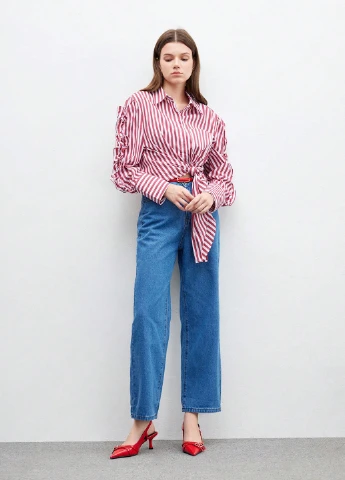 SHEIN Туфлі слінгбекі червоний з штучна шкіра, китай — літо (365497115)