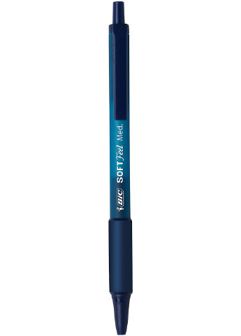 Набор шариковых ручек 12 шт автоматических Soft Feel, 1 мм. Синий (BICSCSF11BE) Bic (255254278)