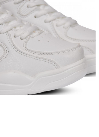 Білі осінні кроссовки женские s1092 No Brand