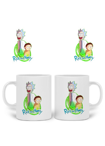 Кружка Рік і Морті (Rick and Morty) 330 мл горнятко керамічне (20259-1230) MobiPrint (219778297)