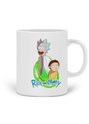 Кружка Рік і Морті (Rick and Morty) 330 мл горнятко керамічне (20259-1230) MobiPrint (219778297)