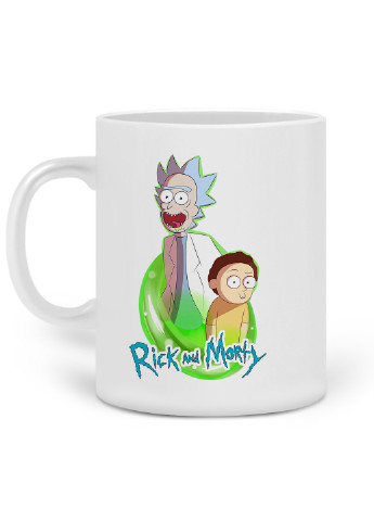 Кружка Рік і Морті (Rick and Morty) 330 мл горнятко керамічне (20259-1230) MobiPrint (219778297)