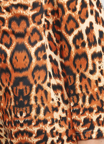 Комбинезон 9th Avenue комбинезон-брюки леопардовый коричневый кэжуал полиэстер