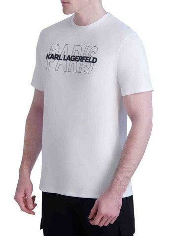 Біла футболка Karl Lagerfeld