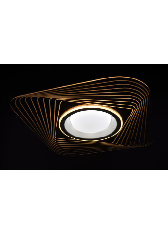 Люстра стельова LED з пультом 1710/500 Чорний 7х49х49 см. Sunnysky (253629708)
