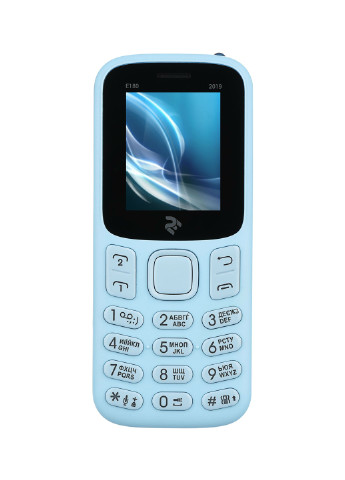 Мобільний телефон E180 2019 DUALSIM City Blue 2E 2E E180 2019 DUALSIM City Blue блакитний