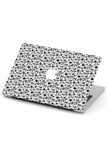 Чехол пластиковый для Apple MacBook Pro 16 A2141 Паттерн черепа (Skull pattern) (9494-2449) MobiPrint (218857703)
