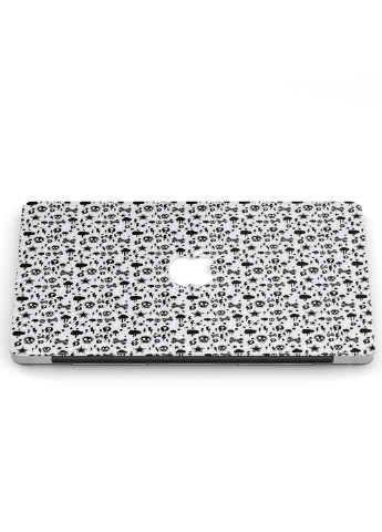 Чехол пластиковый для Apple MacBook Pro 16 A2141 Паттерн черепа (Skull pattern) (9494-2449) MobiPrint (218857703)