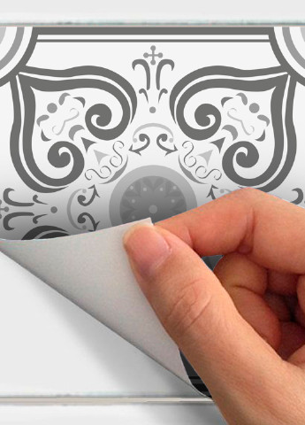 Наклейки на стіну, 10х10 см (24 шт.) Ambiance Live (200022057)