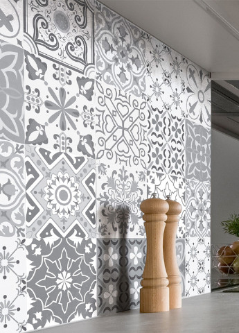 Наклейки на стіну, 10х10 см (24 шт.) Ambiance Live (200022057)