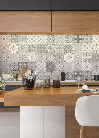 Наклейки на стіну, 10х10 см (24 шт.) Ambiance Live (200022057)