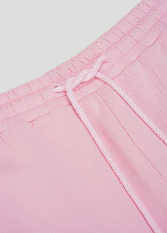 Розовые спортивные, кэжуал демисезонные прямые брюки JUL