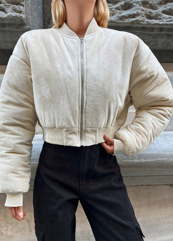 Бомбер SHEIN на молнии (311507660)