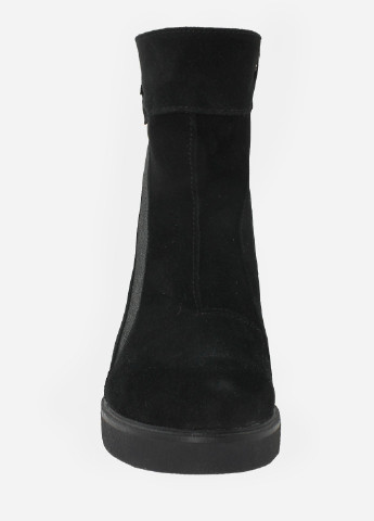 Зимние ботинки ra2190-11 черный Alvista из натуральной замши