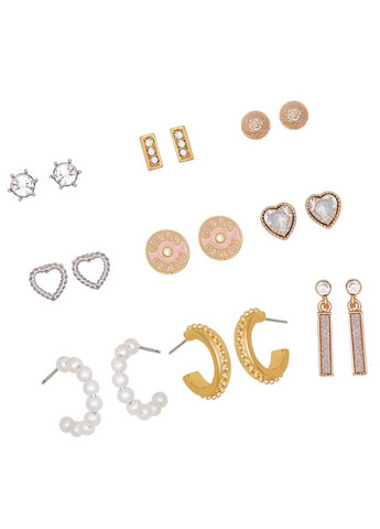 Сережки (9 пар) Guess (365820651)