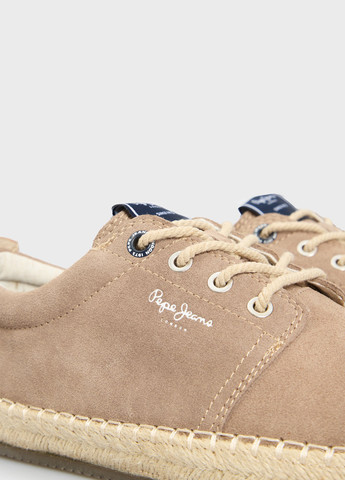 світло-коричневі еспадрильї Pepe Jeans логотип (332364819)