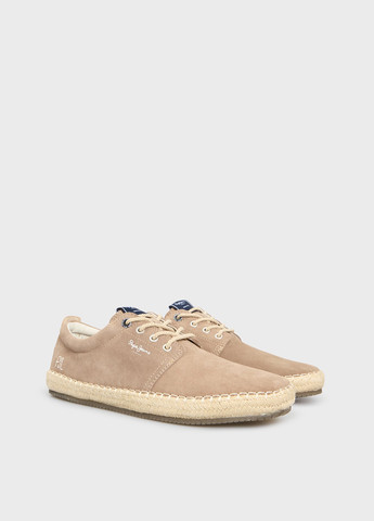 світло-коричневі еспадрильї Pepe Jeans логотип (332364819)
