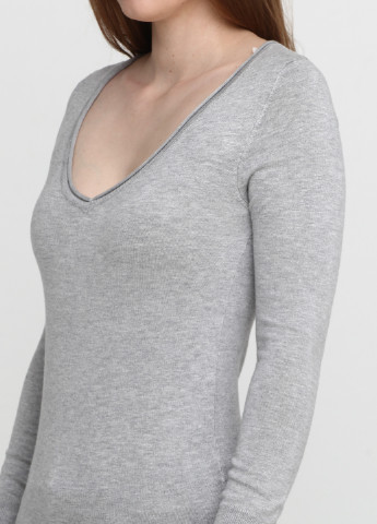 Светло-серый демисезонный пуловер пуловер Calliope