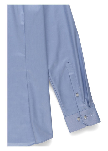 Светло-голубой кэжуал рубашка однотонная Olymp