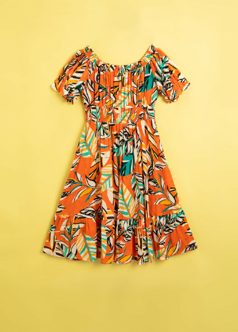 Оранжевое платье KOTON (251792360)