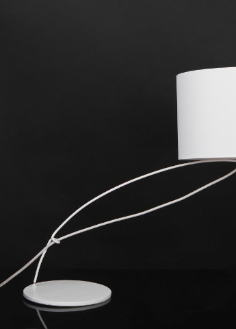 Настільна лампа техно з абажуром BL-103T/1 E27 WHITE Brille (253881653)