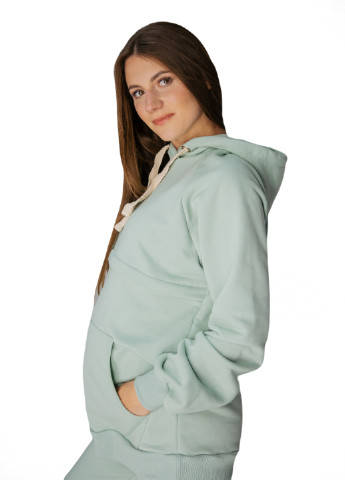 Утепленное худи для беременных с секретом для кормления HN (246266830)