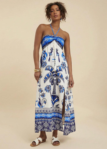 Летний женский сарафан SHEIN с орнаментом