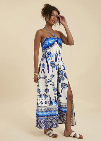 Летний женский сарафан SHEIN с орнаментом