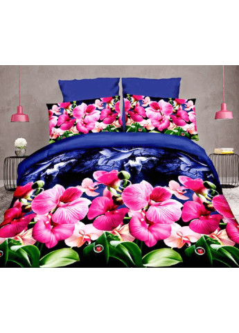 Комплект постільної білизни від українського виробника Polycotton Двоспальний 90906 Moda (253661701)