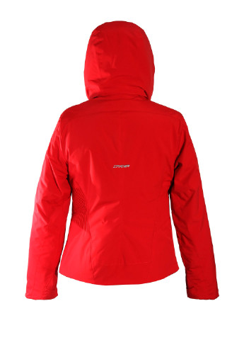 Красная зимняя куртка лыжная Spyder