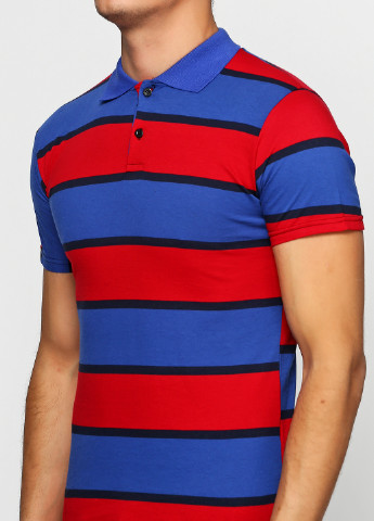 Цветная футболка-поло для мужчин Chiarotex в полоску