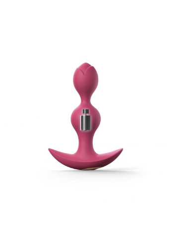 Анальный стимулятор, гибкий с вибрацией TWINNY BUD Plum Love To Love (252297474)