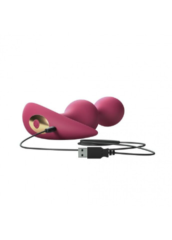 Анальный стимулятор, гибкий с вибрацией TWINNY BUD Plum Love To Love (252297474)