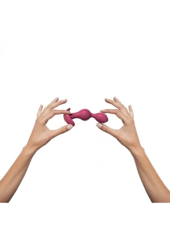 Анальный стимулятор, гибкий с вибрацией TWINNY BUD Plum Love To Love (252297474)