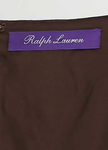 Коричневое кэжуал платье Ralph Lauren в полоску