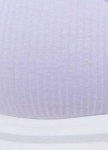 Бузковий топ бюстгальтер Calvin Klein без кісточок поліамід