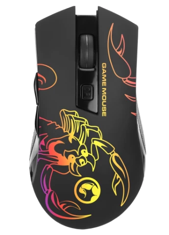 Мишка M209 LED USB Black (M209) Marvo (253547128)