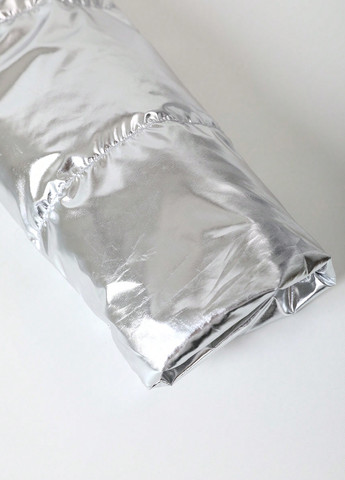 Срібний зимній Пуховик SHEIN