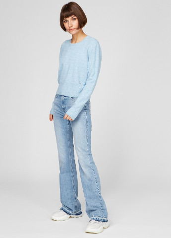 Светло-голубой зимний джемпер джемпер Pepe Jeans