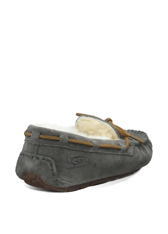Осенние мокасини берцы UGG с кисточками из натуральной замши