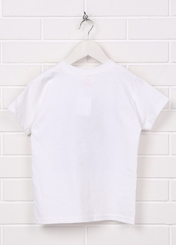 Біла літня футболка Hanes