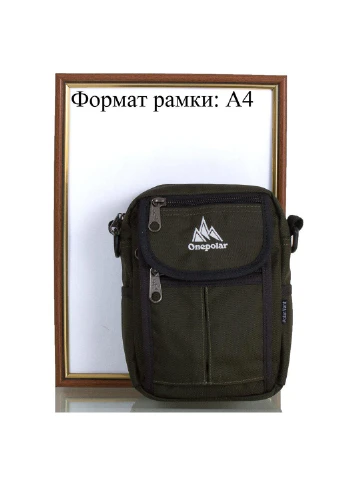 Мужская спортивная сумка 14х20х4,5 см Onepolar (195706034)
